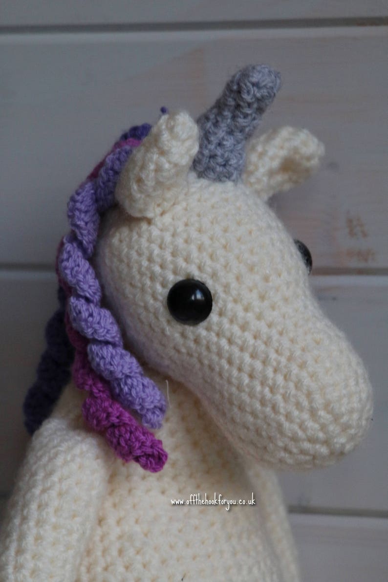 Crochet Unicorn pattern PDF Instant download/ Amigurumi Unicorn image 4