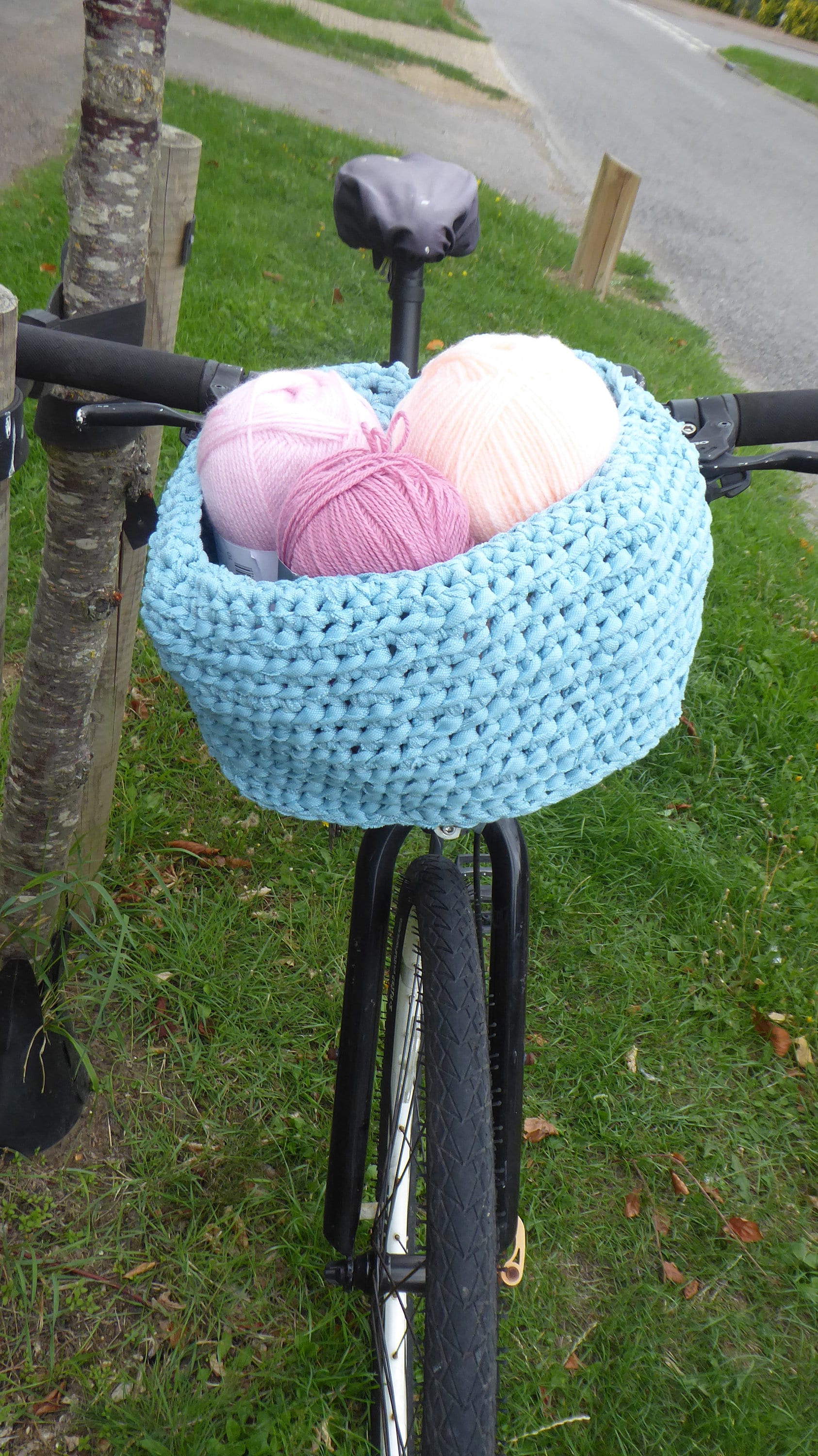 Crochet Bike Handles