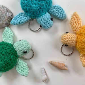 Mini crochet turtle pattern Instant PDF download image 1