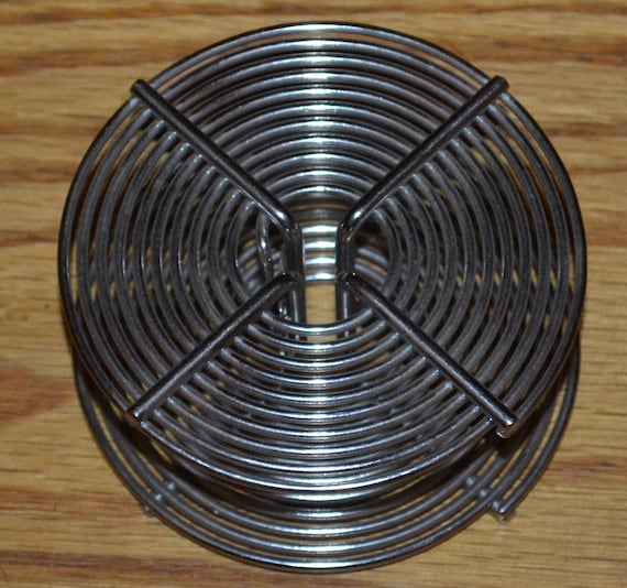 Vintage 35mm Film Darkroom Developing Stainless Steel Metal Spiral Reel 4