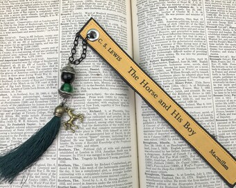 narnia bookmark etsy