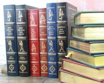 Baseball Hall Of Fame Collection Published By Easton Press - Select Which Book You'd Like!