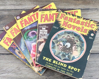 Fantastic Novels Collection - Science Fiction Magazine - Vintage Magazine