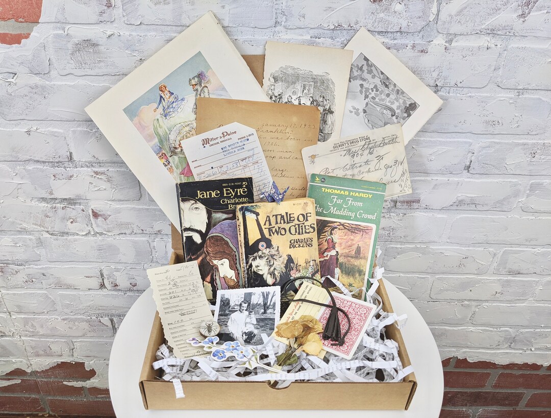 Mystery Book Lover Box Mystery Book Box Mystery Box Mystery