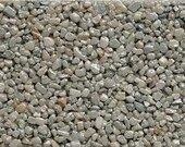 Colored Quartz Gravel Pebbles (S7102) Light Gray, 25 lbs