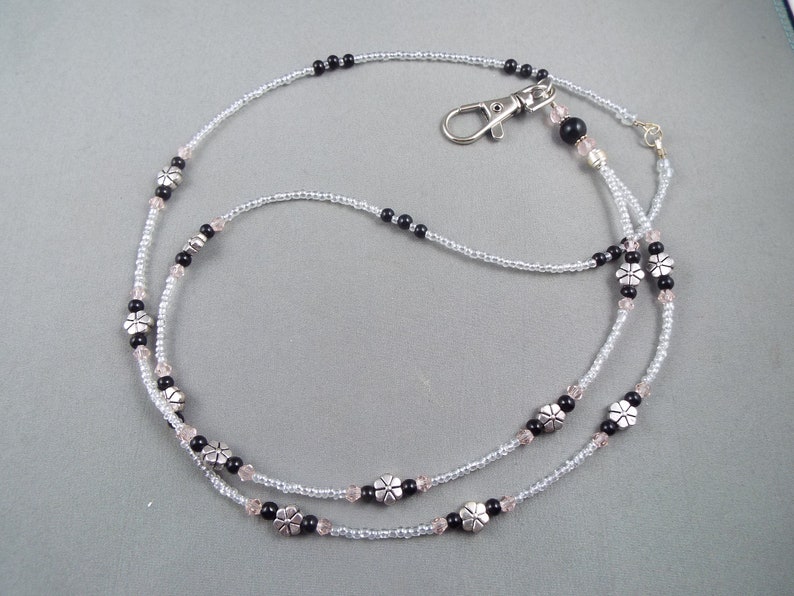 Beaded Lanyard Necklace Breakaway for Keys or ID Select Length Etsy