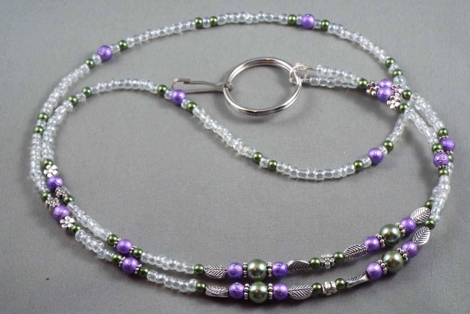Beautiful Beaded Breakaway Necklace Lanyard You Select Length Etsy