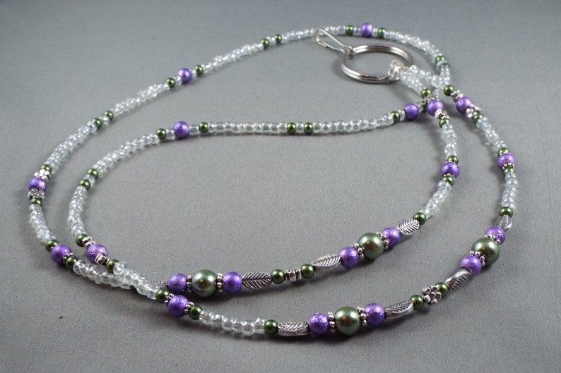 Beautiful Beaded Breakaway Necklace Lanyard You Select Length Etsy