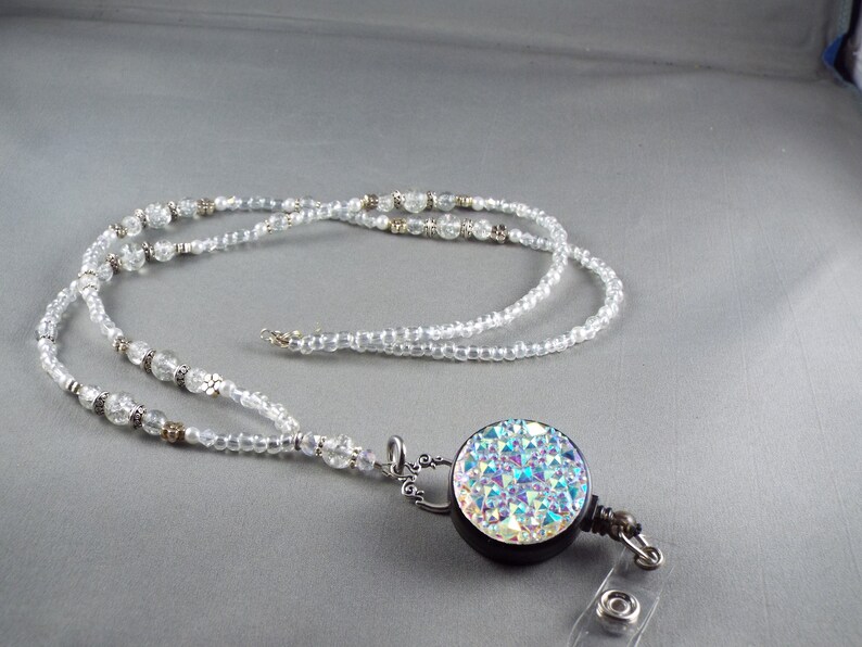 lightweight heavy-duty duty design Dazzling mask necklace lanyard or eyeglasses holder your choice of lengths 18 to 34 and attachment