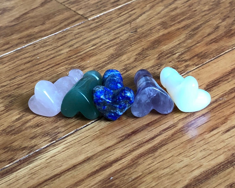 Rose Quartz Lapis Lazuli Green Aventurine Opal Teenie Etsy