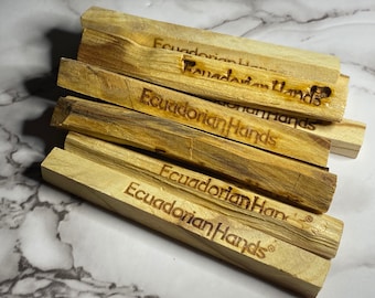 Palo Santo Wood Sticks, Holy Wood, Aromatic Ritual Incense, (Ethically Sourced)