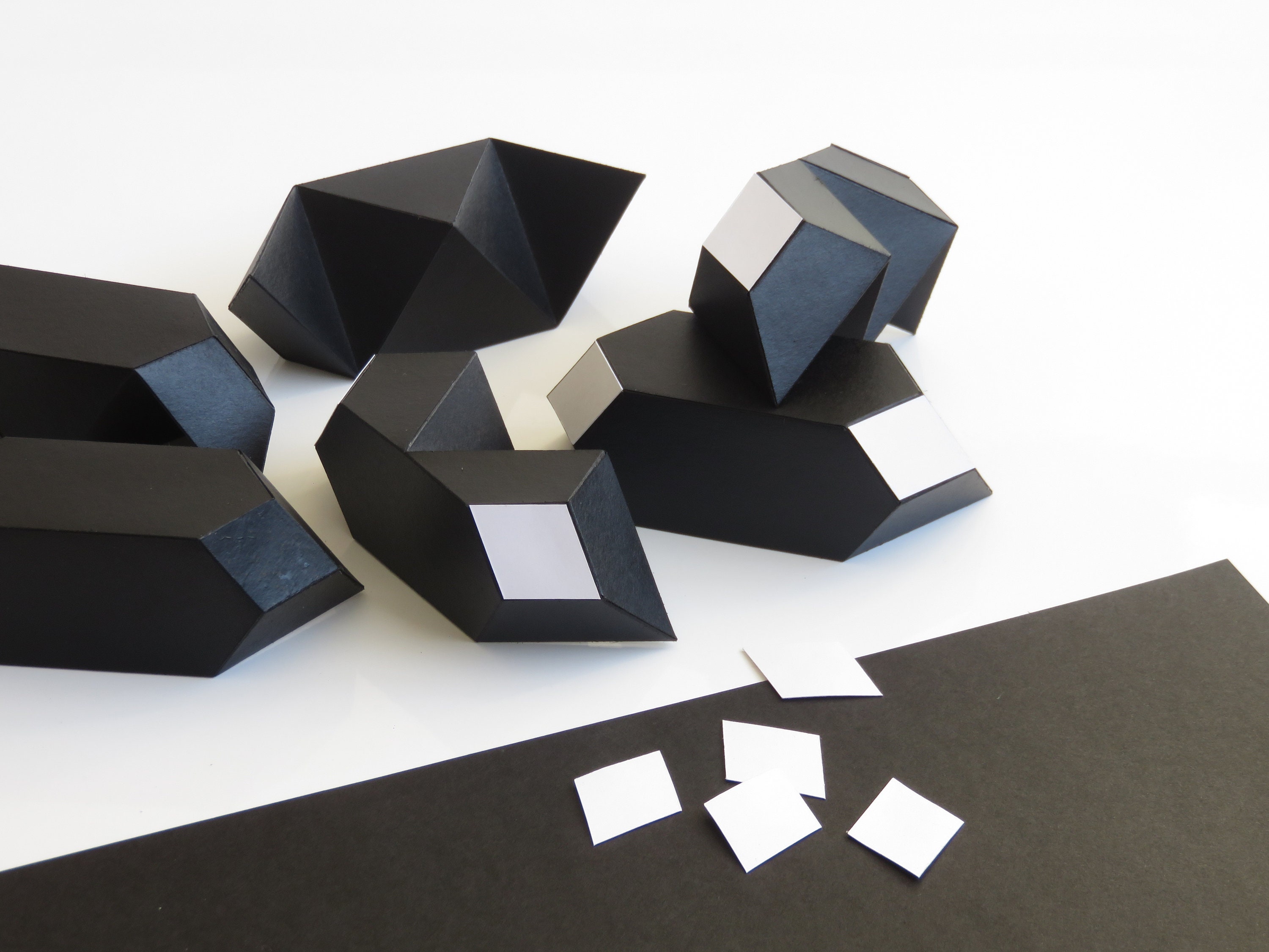 Papercraft Knot "diamond" 3D Interlocking Burr Puzzle Interactive ...