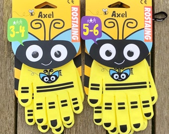 Children's Bee Character Gardening Gloves