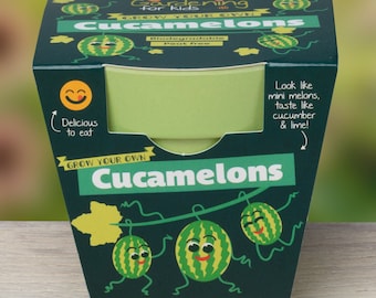 Cucamelon Growing Kit: Children's Seed Starter, Educational Kids Gift