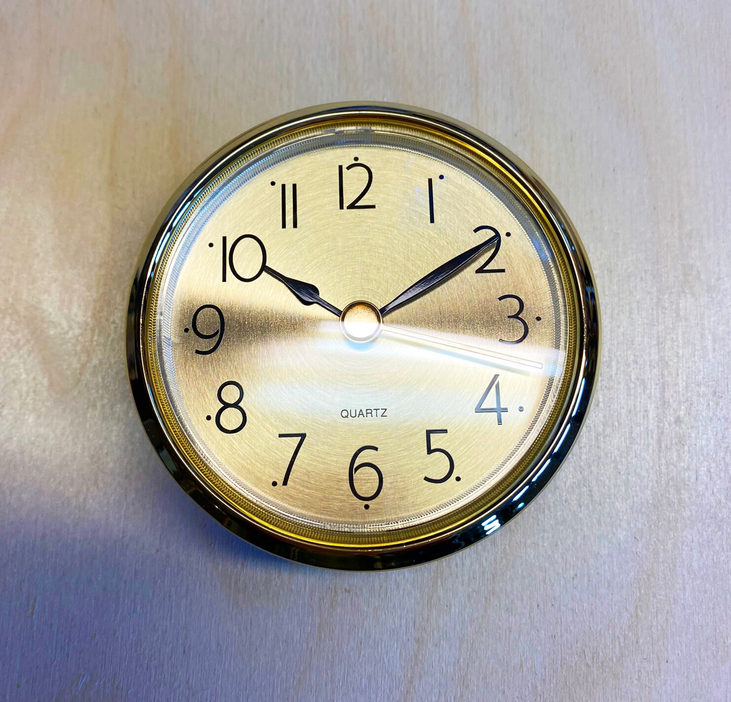 Mini Comet Clock Replacement Movement: 2 3/8" Hole