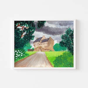 Lallybroch Outlander Art Print