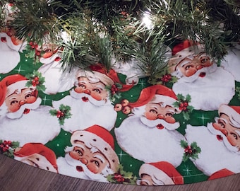 christmas tree skirt santa claus st nick tree skirt classic santa retro santa vintage santa 42 - Christmas Tree Skirts Etsy christmas tree skirt santa claus st nick tree skirt classic santa retro santa vintage santa 42 - Christmas Tree Skirts Etsy