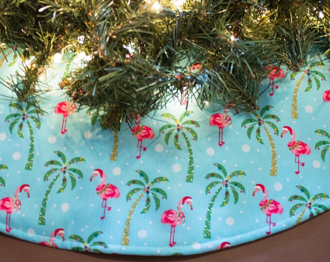 Flamingo Tree Skirt 