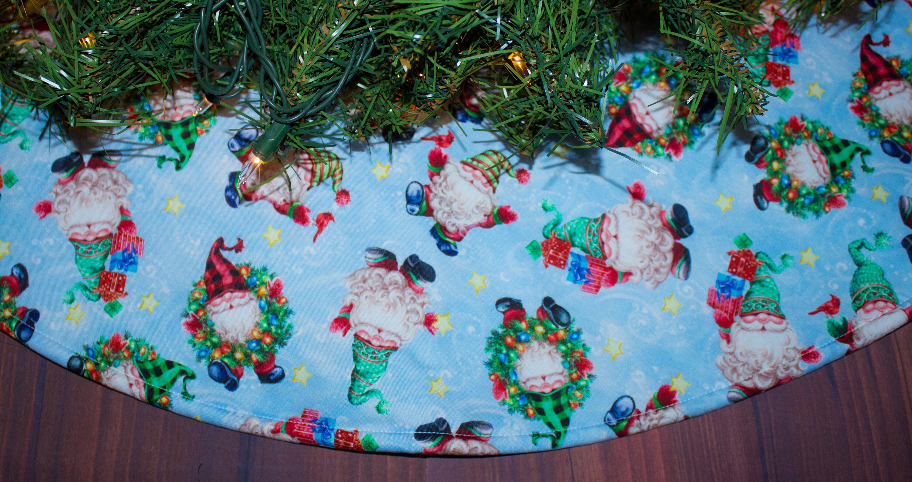 DIY Gnome Tree Skirt - The little Green Bean