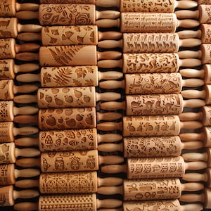 Labrador Embossing Rolling Pin: Dog Breed Cookie Stamp image 4