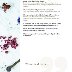 Rodillo de cocina con grabado floral: Rodillo para galletas folclórico, regalo para la familia polaca. imagen 20