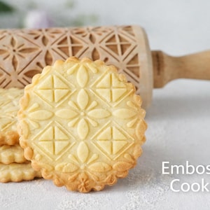 Rodillo para azulejos portugueses: madera de haya grabada, regalo de viaje