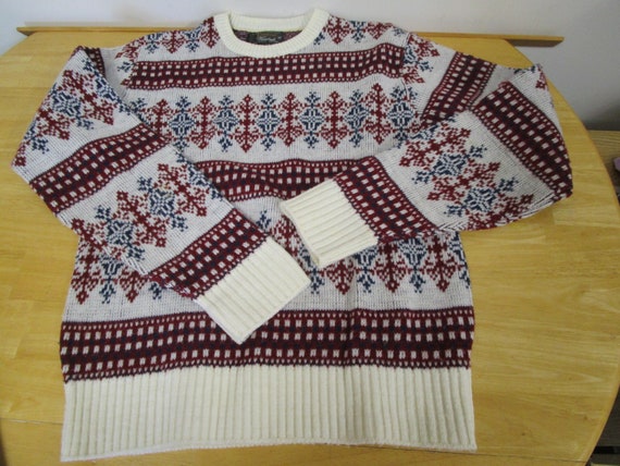 Vintage 70s Campus Wintuk Orlon Acrylic Sweater S… - image 3