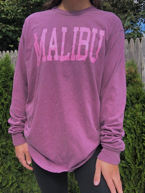 Customizable Comfort Colors Long Sleeve Tee Malibu T-shirt -  Canada