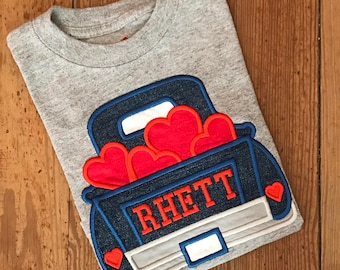 Boys Valentine Shirt