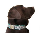 Dog collar Size L with metal side release buckle