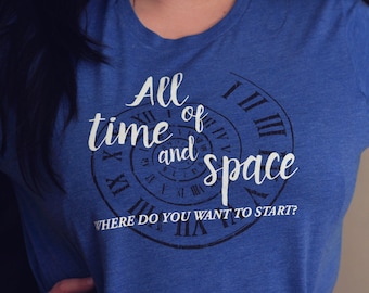 All of Time and Space Doctor Who T-shirt