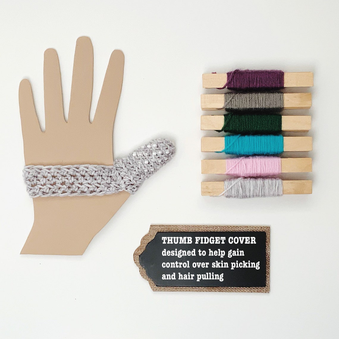 Dermatillomania Help Thumb Cover Excoriation Disorder Etsy