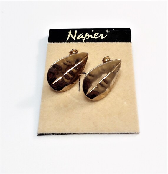 Napier clip 2024 on earrings