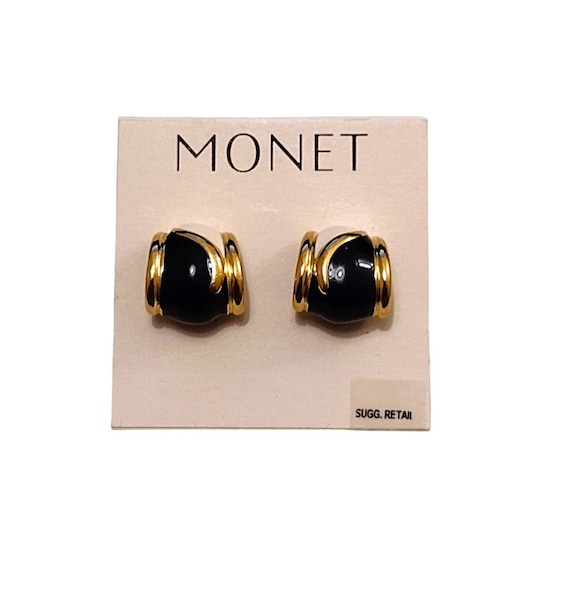 Monet brand earrings discount