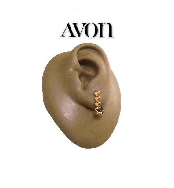 Avon heart earrings discount