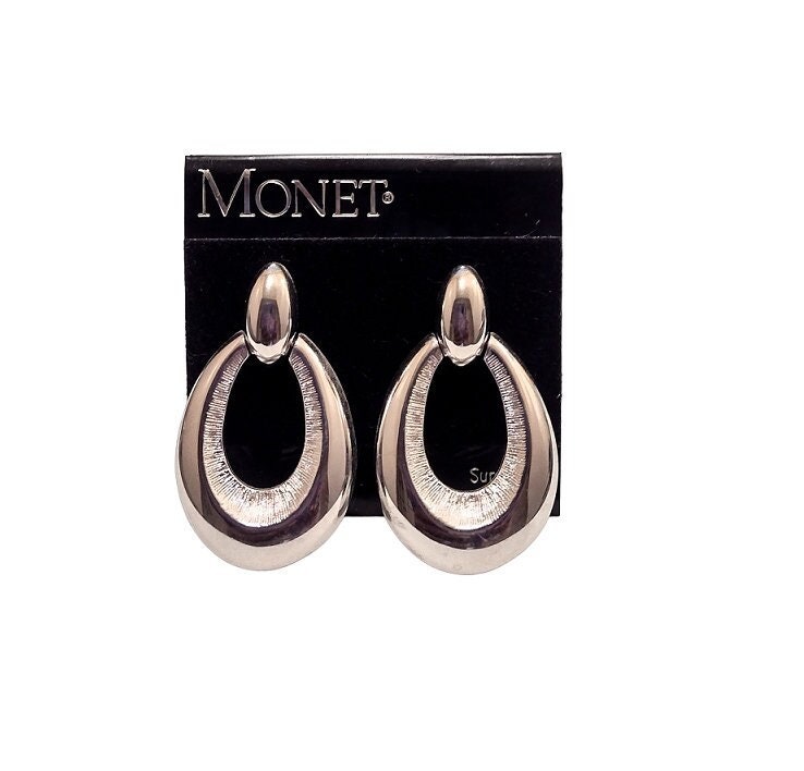Monet hoop earrings outlet