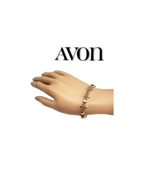 Avon gold diamond bracelet Clearance