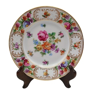 ドレスデン 花柄プレート Dresden Rose China - Etsy
