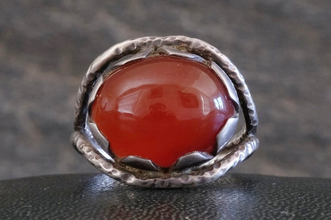 CARNELIAN RING Etsy