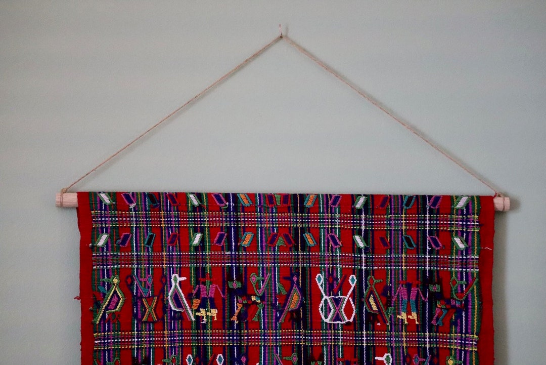 Wood Wall Hanging Rod Custom Length / Size Free Shipping Etsy