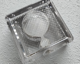 Vintage glazen inktpot