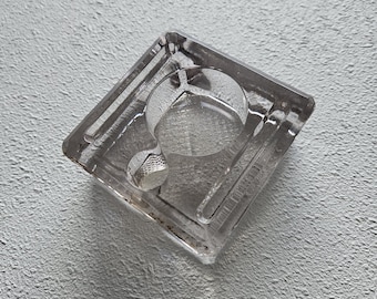 Vintage glazen inktpot