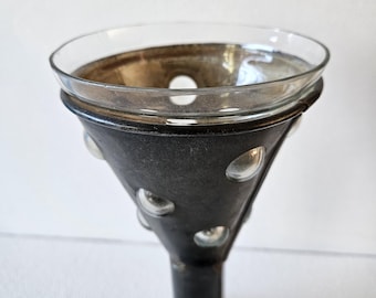 Brutalist metalen glaswerk / object