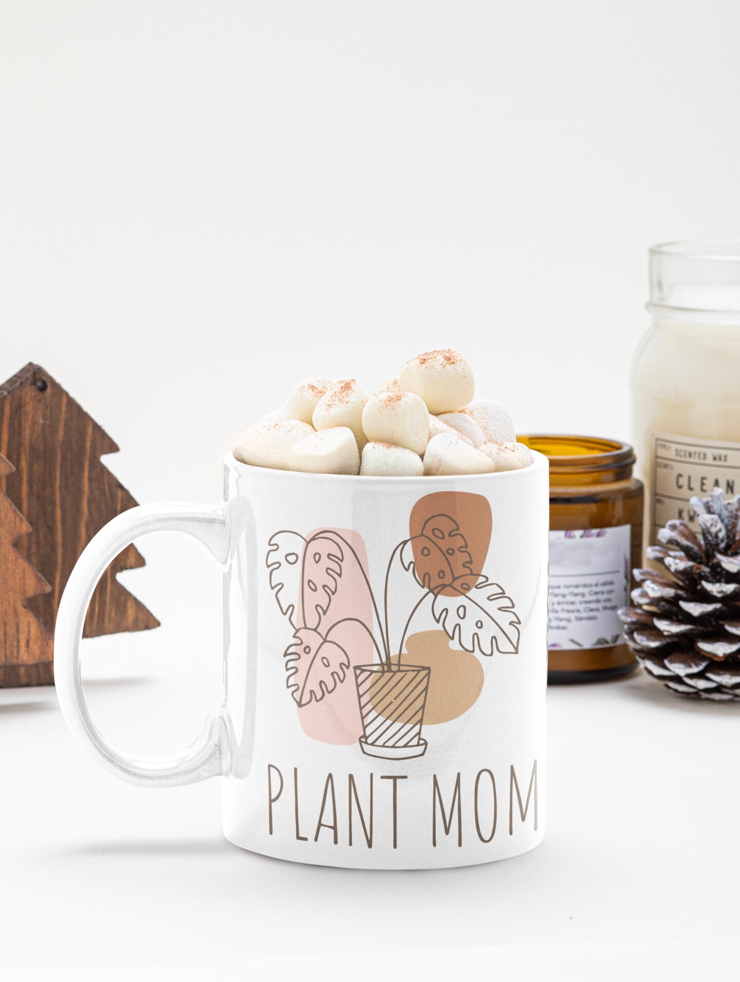 Plant Lover Gift Plant Mug Plant Lady gifts Botanical Etsy