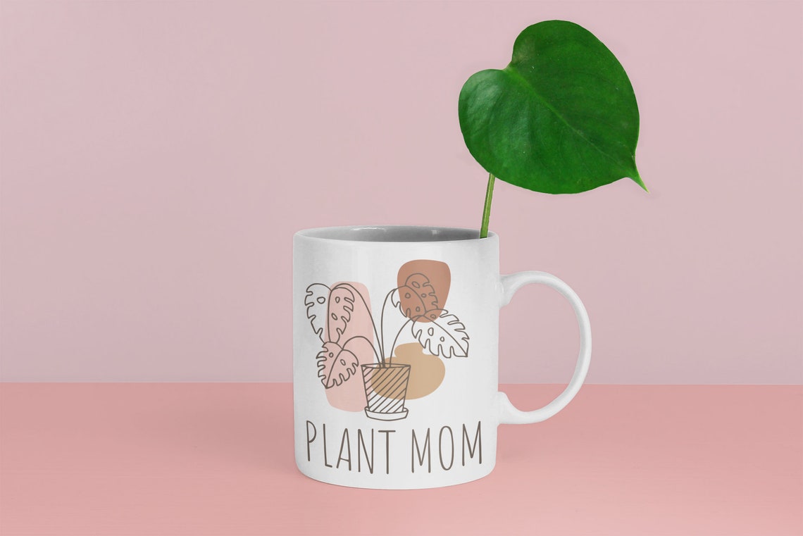 Plant Lover Gift Plant Mug Plant Lady gifts Botanical Etsy