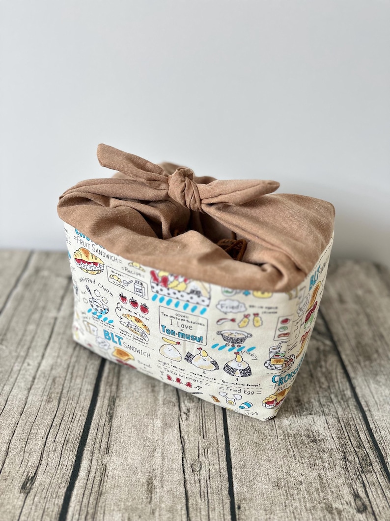 Japanese Cartoon Lunch box, Bento Bag, Picnic Bag image 3