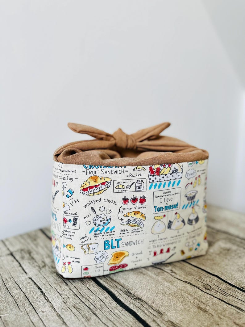 Japanese Cartoon Lunch box, Bento Bag, Picnic Bag image 2