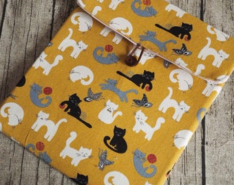 NEPower Laptop Bag Fat Thin Cartoon Cats Portable Laptop Travel Bag with Strap and Handle for 13-15.6in Laptop NEPower Laptop Bag Fat Thin Cartoon Cats Portable Laptop Travel Bag with Strap and Handle for 13-15.6in Laptop