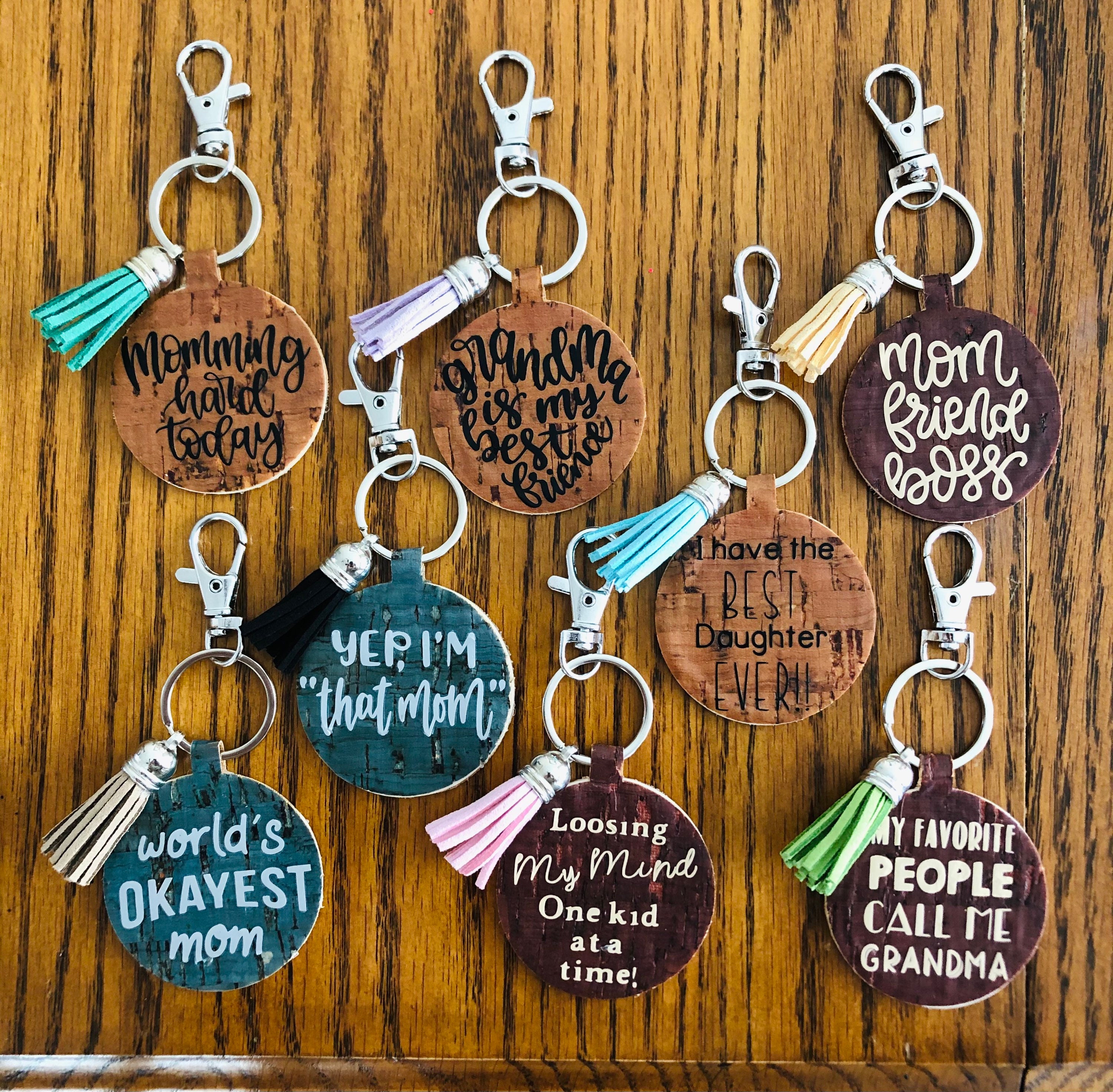Customizable key chains Etsy