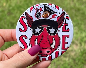 Botones de mascota de fútbol